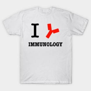 I LOVE Immunology T-Shirt